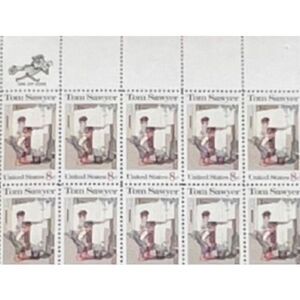 Vintage NMNH US Postage 8c SCOTT #1470 Tom Sawyer Sheet of 50